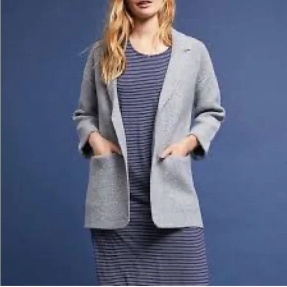 NWT anthropologie moth angie sweater coat (petite) - Picture 2 of 7